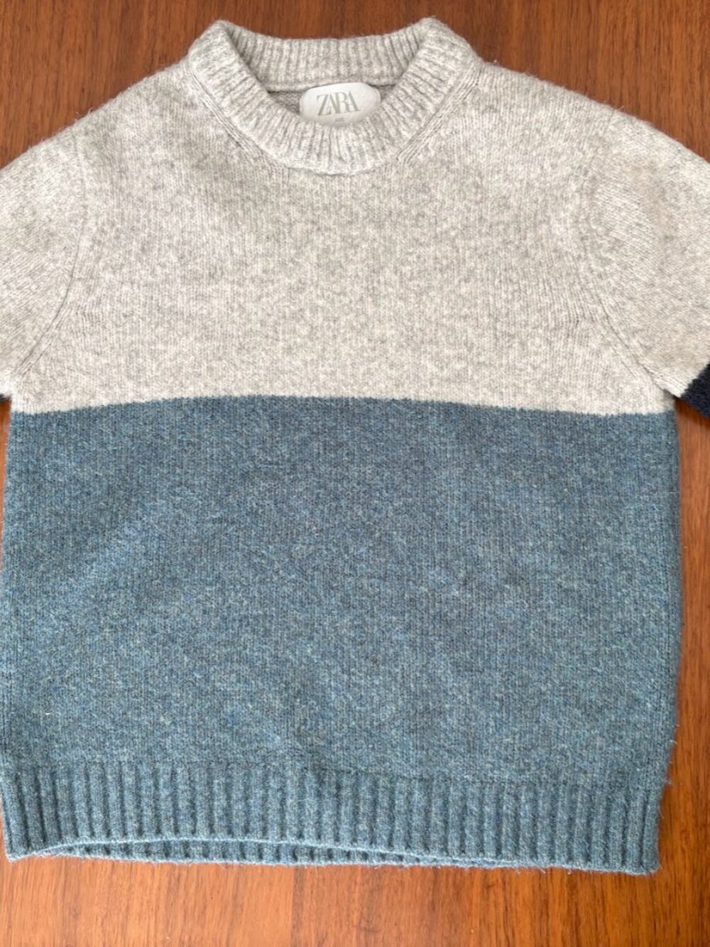 Zara Kids Color Block Sweater - Size 10